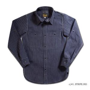 DELUXEWARE（デラックスウエア） MV-01-G.NV-COLOR FLANNEL-MV01