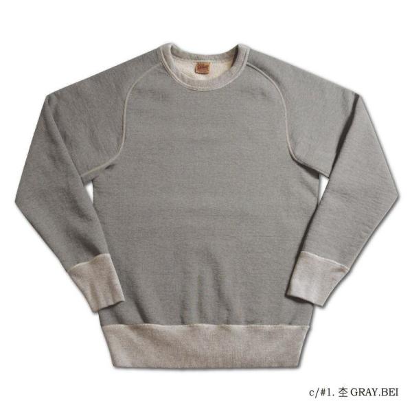 S102-00-MGRYBE-フリーダムスリーブスエット無地-S10200-DELUXEWARE-デ...