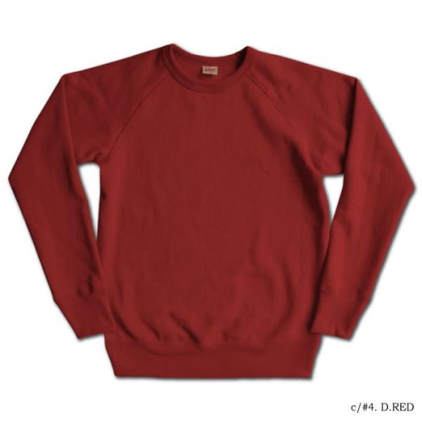 S104-P-D.RD-無地スエットラグランスリーブ-S104P-DELUXEWARE-デラックスウ...