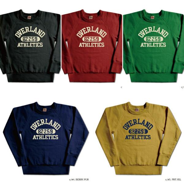 S204-08 ラグランスリーブスエット08 S20408 DELUXEWARE デラックスウエアス...