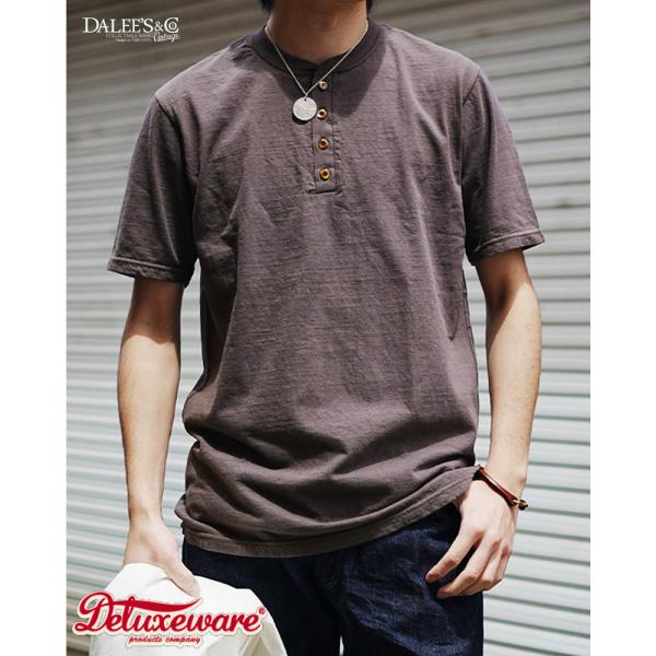 SPINNER DB WORKER HENLY NECK DELUXEWARE デラックスウエアＴシ...