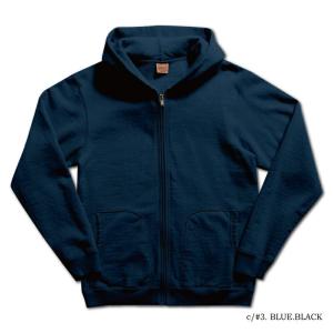 DELUXEWARE SFZ-P-GRN-無地フルジップスエット-SFZP-DELUXEWARE