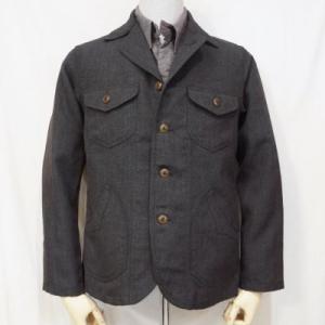 DELUXEWARE（デラックスウエア） REGRO-グレー-ジャケット-20sウール