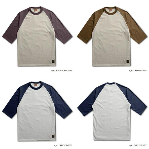 URES-09 3/4SLEEVE PLAIN TSHIRT URES09 DELUXEWARE デ...