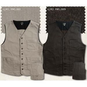 STUDIO D'ARTISAN（ステュディオ・ダ・ルチザン） デニムベスト STUDIO