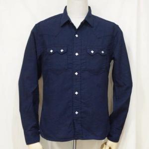 THE FLAT HEAD(フラットヘッド)DENIM WESTERN L/S SHIRT WORK 7001