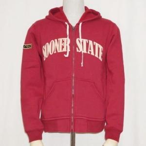 F-CZP-005-ワイン-SOONER STATE FULL ZIP PARKA-FCZP005-...