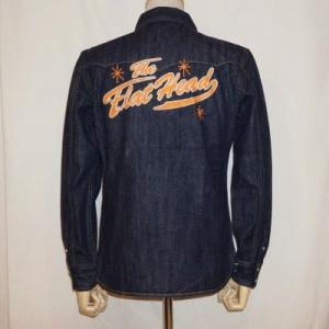 THE FLAT HEAD(フラットヘッド)DENIM WESTERN L/S SHIRT WORK 7001