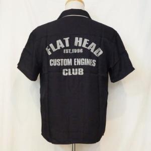 The Flat Head（フラッドヘッド） フラットヘッド ボウリングシャツ