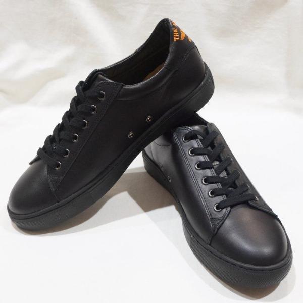 FN-FS-001 BK レザースニーカー FNFS001 FLATHEAD フラットヘッド 靴 シ...