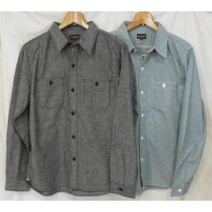 The Flat Head（フラッドヘッド） 7014W-ウォバッシュワークシャツ長袖