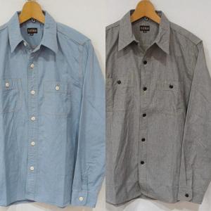 The Flat Head（フラッドヘッド） 7014W-ウォバッシュワークシャツ長袖
