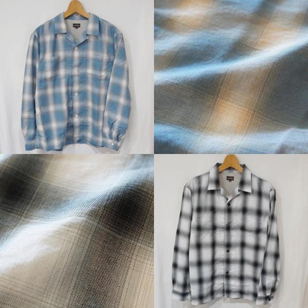 FN-SCR-015L オンブレーチェックシャツ015L長袖 FNSCR015L FLATHEAD ...