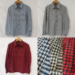 フラットヘッド THE FLAT HEAD 長袖 ブロック チェック シャツ F-SCS