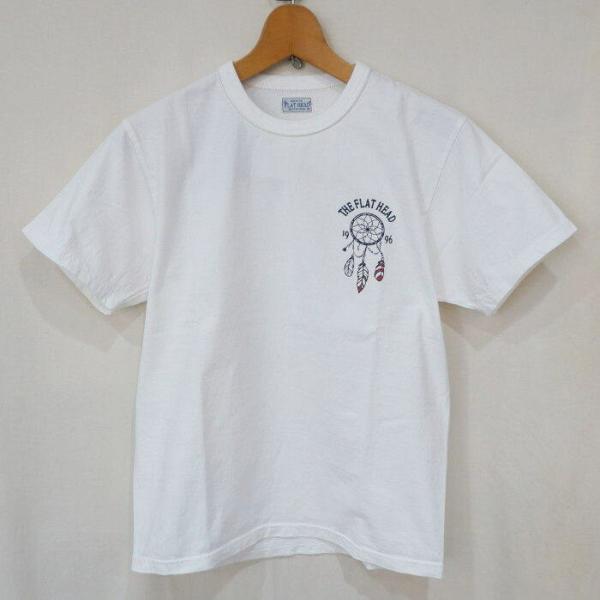 FN-THC-048 WH フラットヘッドTシャツ048 FNTHC048 FLATHEAD フラッ...