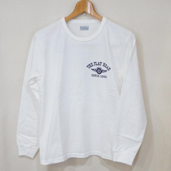 FN-THCL-202-WH-フラットヘッドロングTシャツ202-FNTHCL202-FLATHEA...