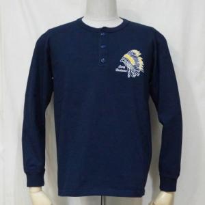 The Flat Head（フラッドヘッド） フラットヘッド 長袖 プリント T