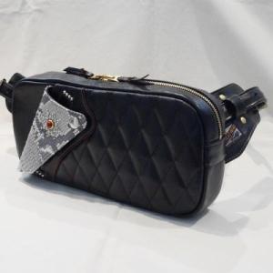 HDB-02P-ブラックパイソン-ヴィンテージホースハイドパイソンバッグ02P-HDB02P-FLATHEAD-フラットヘッドショルダーバッグ-STOCKBURG-ストックバーグ｜e2nd