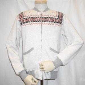 The Flat Head（フラッドヘッド） フラットヘッド 雪柄 フルジップ