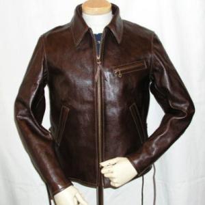 SRJ-01-ブラウン-馬革SライダースJKT・キーホルダー付-SRJ01-FLATHEAD-フラッ...