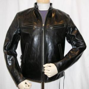 SRJ-02-ブラック-馬革ライダースJKT-SRJ02-FLATHEAD-フラットヘッド革ジャン・...