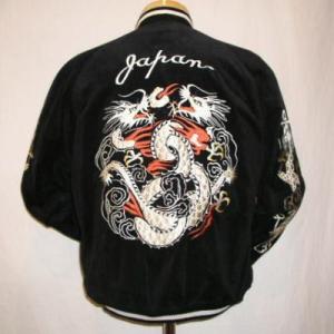 フラットヘッド】 スーベニアジャケット スカジャン タイガー&ジャパン