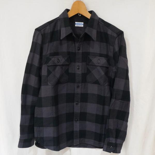 FN-SNR-101L GRYxBK ブロックチェックネルシャツ101L FNSNR101L FLA...