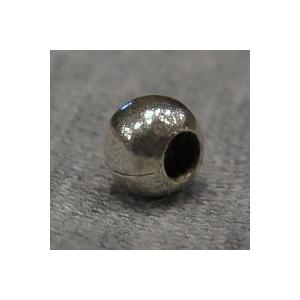 SVB-06 シルバー ビーズ パーツ レザークラフト ハンドメイド 約6mm SVB06