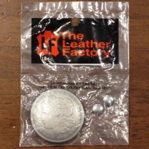 21372-01-C-02 クラフト社コンチョ USコインレプリカ モルガン カシメ式コンチョ 35...