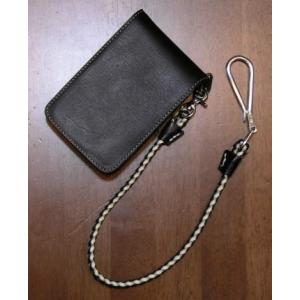 CS-ブラック-CSハーフウォレット-黒羽（CROW：クロウ)（ショート