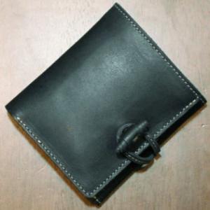 CS-ブラック-CSハーフウォレット-黒羽（CROW：クロウ)（ショート