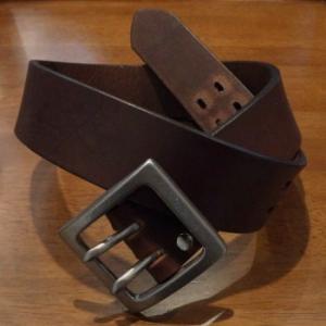 The Flat Head（フラッドヘッド） OB-002-18-ブラウン-ダブルピン牛
