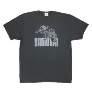 SCT20-102-LBK-サムライ倶楽部リペンコットン吊編半袖Tシャツ20-102-SCT2010...