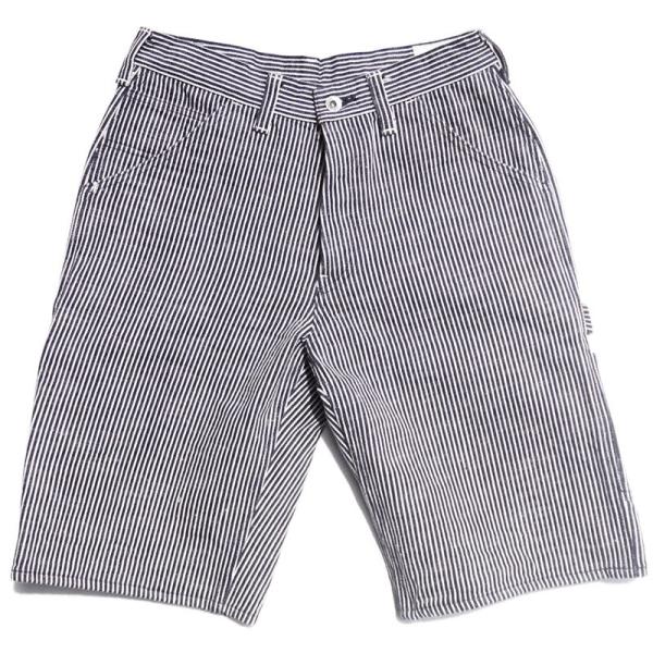 SJ155DX-HC-HC ヒッコリーペインターショートパンツ SJ155DXHC SAMURAIJ...