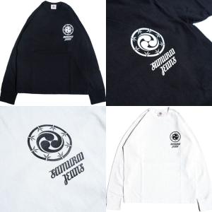 サムライジーンズ 獅子牡丹リペンコットン吊編半袖Tシャツ SCT21-102