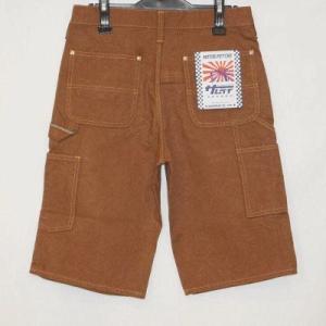 SM155DX-DK-ブラウン-ヘビィーダックペインターショートパンツ-SM155DXDK-SAMU...