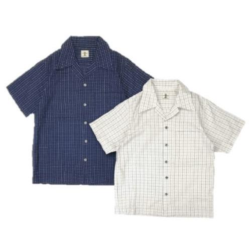 SOS20-S02-オープンカラー半袖シャツ20-S02-SOS20S02-SAMURAIJEANS...