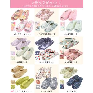 スリッパ 室内 携帯スリッパ 折りたたみ 2足...の詳細画像1