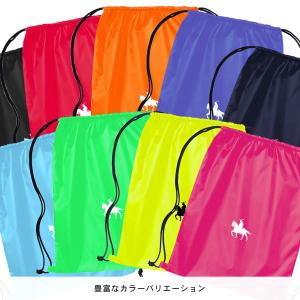 ナップサック ジムサック 大きめ おしゃれ ラ...の詳細画像4