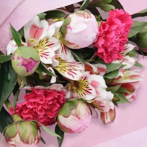 期間限定価格 母の日 花束「芍薬美人」 ブーケ...の詳細画像2
