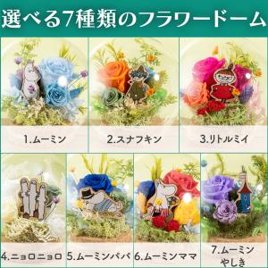 プリザーブドフラワー ムーミン 花 ギフト 選...の詳細画像1