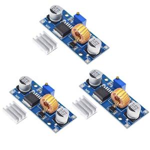 HiLetgo 3個セット 5A DC-DCステップダウン調整可能電源モジュール降圧コンバータ