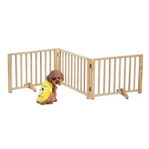 木製ペットゲート ペットフェンス 幅60.5cm×高さ43cm 3枚セット