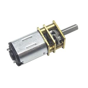 CHANCS N20 DCギアボックスモーター3V15RPMシャフト長さ10mm小容量減速度DIY玩具用小型モーター