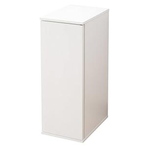 山善 シューズボックス 幅23×奥行33.5×高さ62.5cm スリム 棚板4枚高さ調節可能 ワンプッシュ開閉 積み重ねOK 転倒防止用