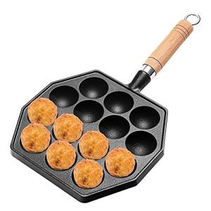 PENIOR たこ焼き鍋 たこ焼きパン たこ焼き鍋プレート カズ IH対応 14穴 クイック＆イージー 家庭用 ブラック