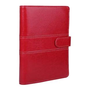 モノボックスジャパン システム手帳 ステッチシリーズ A5サイズ カーディナルレッド リフィル10点セット A5monobizone2-rd