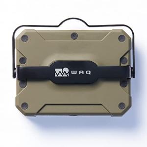 WAQ LEDランタン 2 暖色 電球色 昼光色 USB充電式 (1650ルーメン/13400mah/連続点灯24時間/PSE)