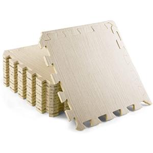 イエスフォーオール 木目調フロアマット ウォールナットウッドライト ジョイント インターロッキング ジム 防音 抗菌防臭 床暖