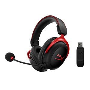 HyperX Cloud II ワイヤレスゲーミングヘッドセット 7.1バーチャルサラウンドサウンド対応